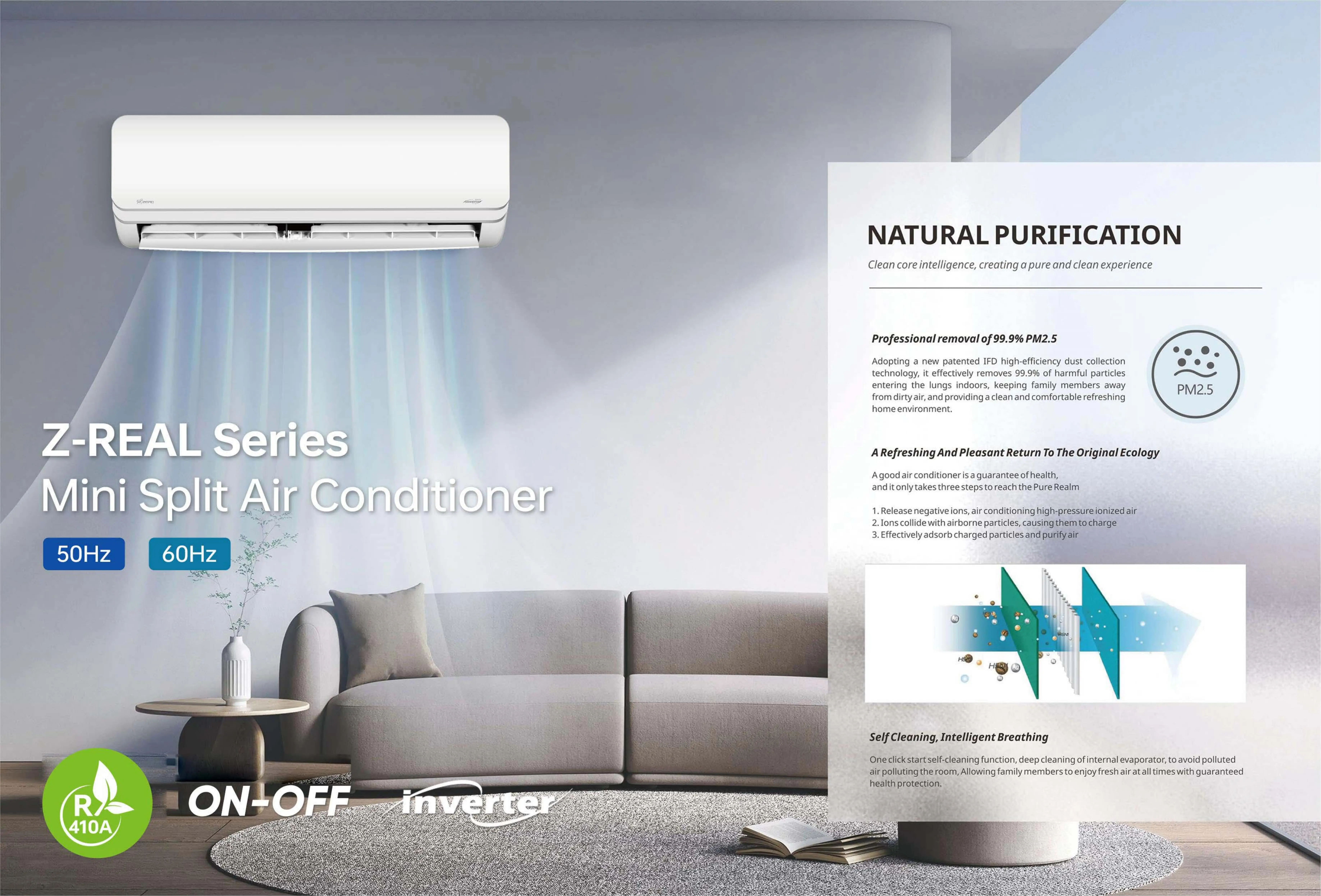 Split Air Conditioner, ZERO, 9K, 12K, 18K - detail 4
