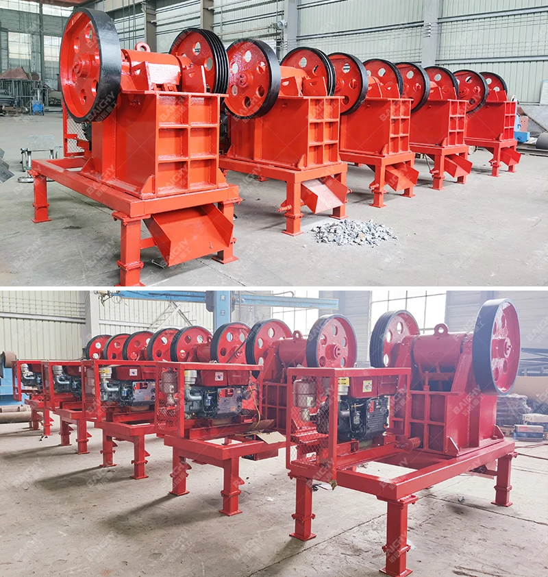 250x400 Jaw Crusher Small Capacity 5-20tph Gold Ore Crusher Jaw Crusher For Sale 