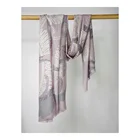 Scarf Wholesale Price Green 100% Wool Comfort/Flexibility Wool Yarn-Dyed Scarf For Spring/Summer/Autum/Winter
