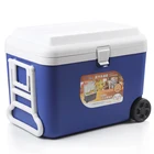 Cooler Box Cooler Box Gint 50L Ice Cooler Box For Outdoor Camping Cooler Box Portable With Wheels Cool Box