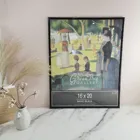 16x20"large DIY Assemble Plastic Black Photo Frame