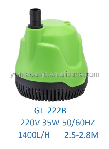 2.8M 1400L/H Mute Electrical Circulating Mini Submersible Pump Ac Cleaner Filter Fish Tank Aquarium Water Pump