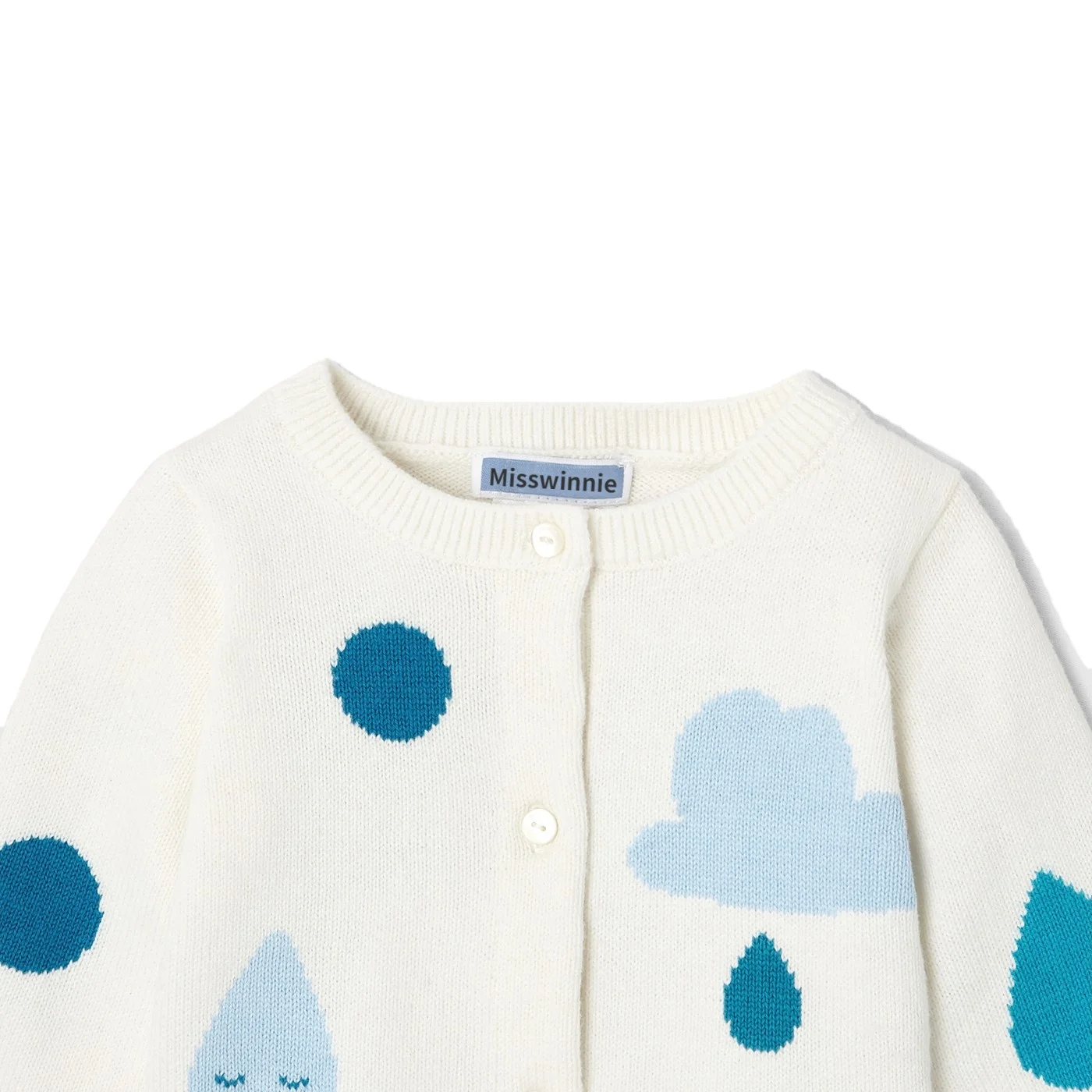 Guangzhou OEM & ODM cotton knit baby girls sweater autumn winter sweater with shell button on front kids cardigan