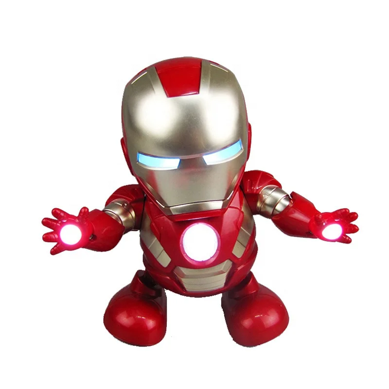 Toys For Boys Dancing Iron Man Hero Marvel Avengers Infinity War Electric Sound 