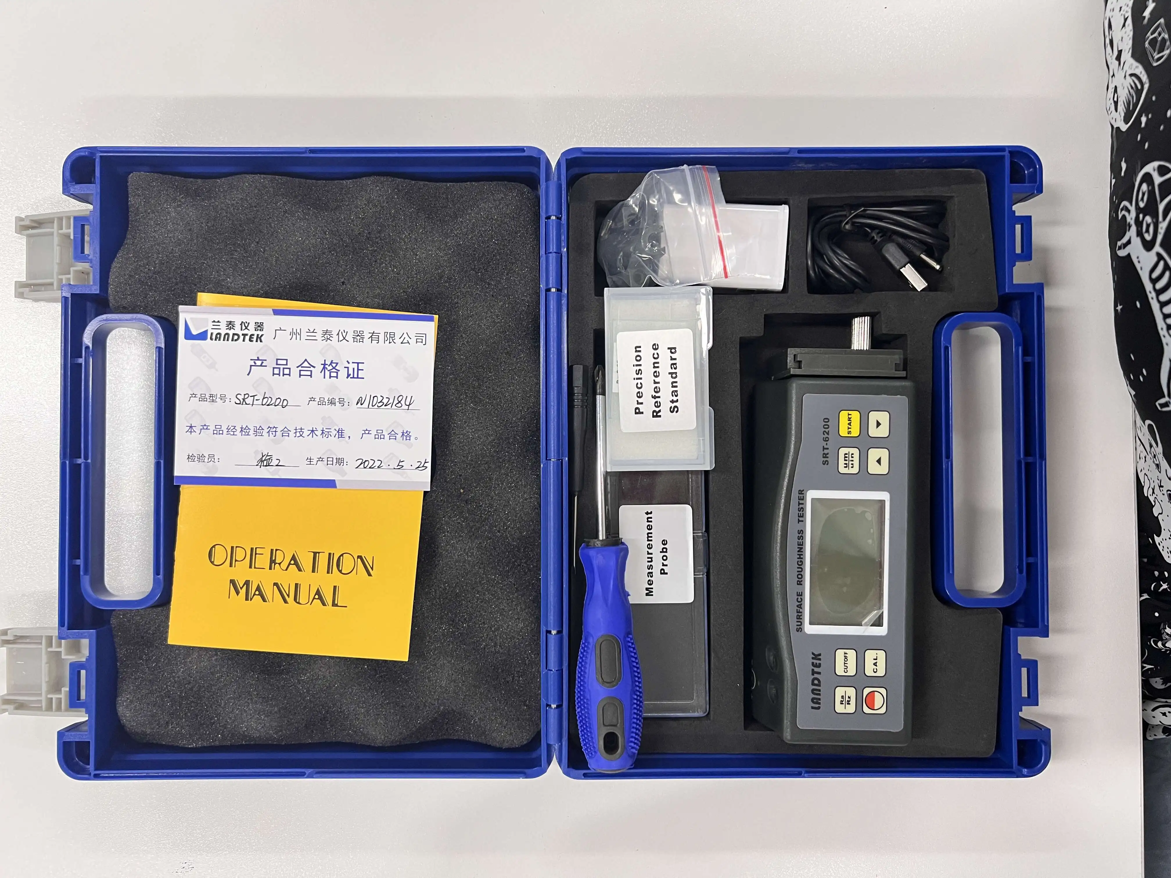 Landtek Portable Digital Surface Roughness Tester Srt 6210 Ra Rz Rt Rq