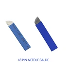 Tatoo Needles Permanent Needle 1R For Liberty Machine Microblading Blades 018 14Pin Cartridge Tattoo Makeup Rotary
