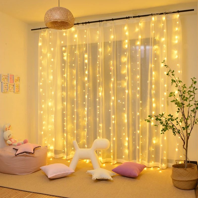 Home Garden Bedroom Wall Led Light Christmas Decoration, Christmas Lights For Trees, Lights Christmas Outdoor Decoration