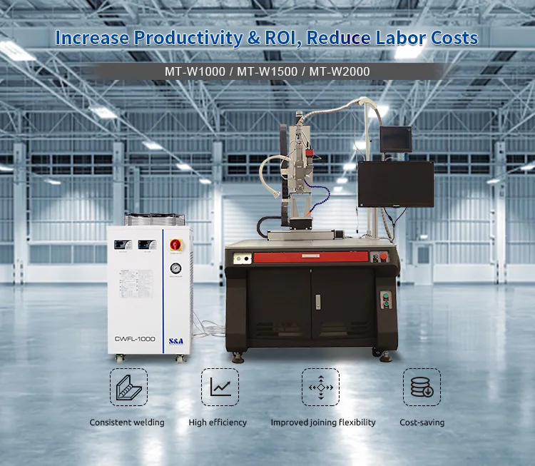 Automatic CNC High-frequency Welding Machine Lithium Battery Carbon Steel Sheet Laser Welding Machine Price