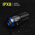 Light Flash Waterproof Rechargeable Flashlight Light Multi-function Underwater Camera Flash