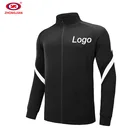 Jackets Wholesale Stock Custom Logo Prints Football Club Jackets Soccer Jackets With Zipper