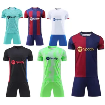 24-25 New Style Premium Quick Dry Comforts Soccer Wear Thailand T Shirts Uniform Team Soccer Jersey Sublimation Football Jersey