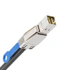 External Mini-SAS HD SFF-8644 To Mini-SAS SFF-8088 Cable 6Gbps 1 Meter