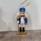 Nutcracker Set Of 3 Wooden Nutcracker Hanging Christmas Nutcracker Festive Holiday Decor