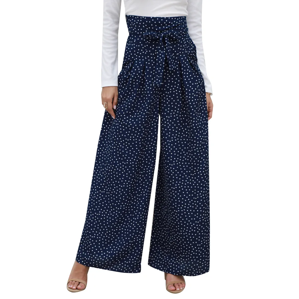 Lady Baggy Floral Printed Boho Pants 