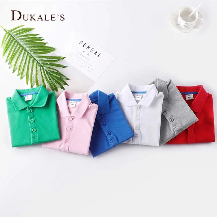 Children Plain Polo Collar Baby Boy 
