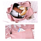 Trend Travel 2021 Trend Black Pink Waterproof Bags Custom Sport Duffle Gym Sports Yoga Outdoor Bag Travel
