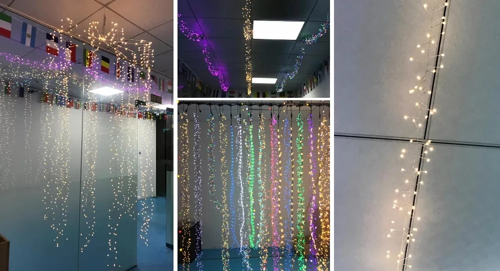 Bedroom Party Wedding Shopping Mall Decoration Hanging Copper Wire