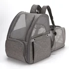 School Dog Pet Backpack Breathable Outing Portable Pet Backpack Cat School Bag Carrying Lightweight Folding Dog Bag