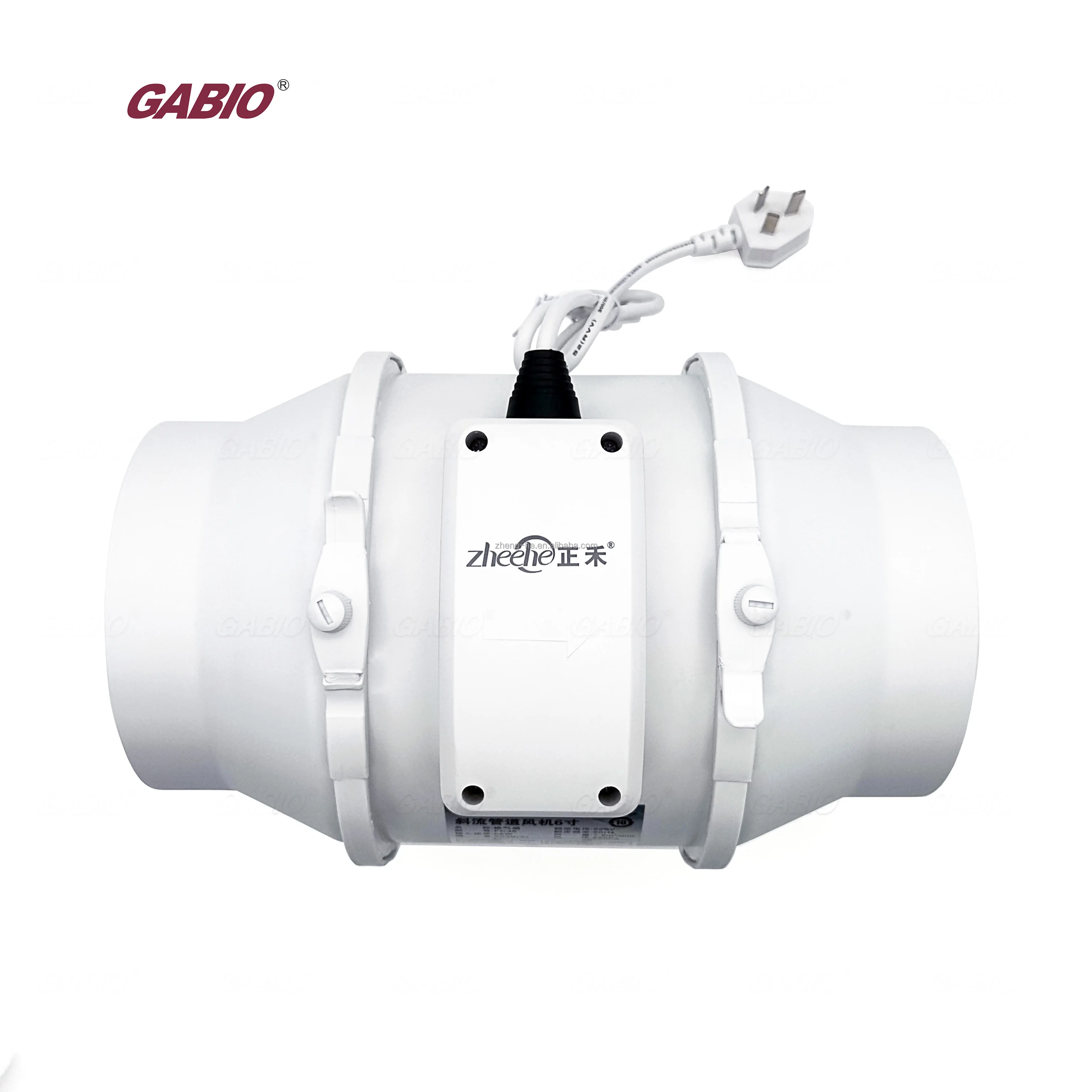 Exhaust Pipe Fan, Inline, 220V, Plastic - detail 8