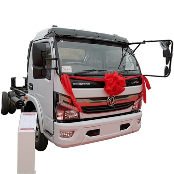 Low price with high quality 6 speed manual gear box YC4FA120-33 diesel engine 120Hp power single cab truck chassis