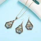 Wedding Earrings Gold Turtle Pearl Wedding Accessories For Women Jewelry Set Hawaiian Earrings Necklace