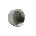 Pipe Cap Female BSP Malleable Cast Iron Stainless Steel Pipe Fitting Ss 304 316L Round Pipe Cap