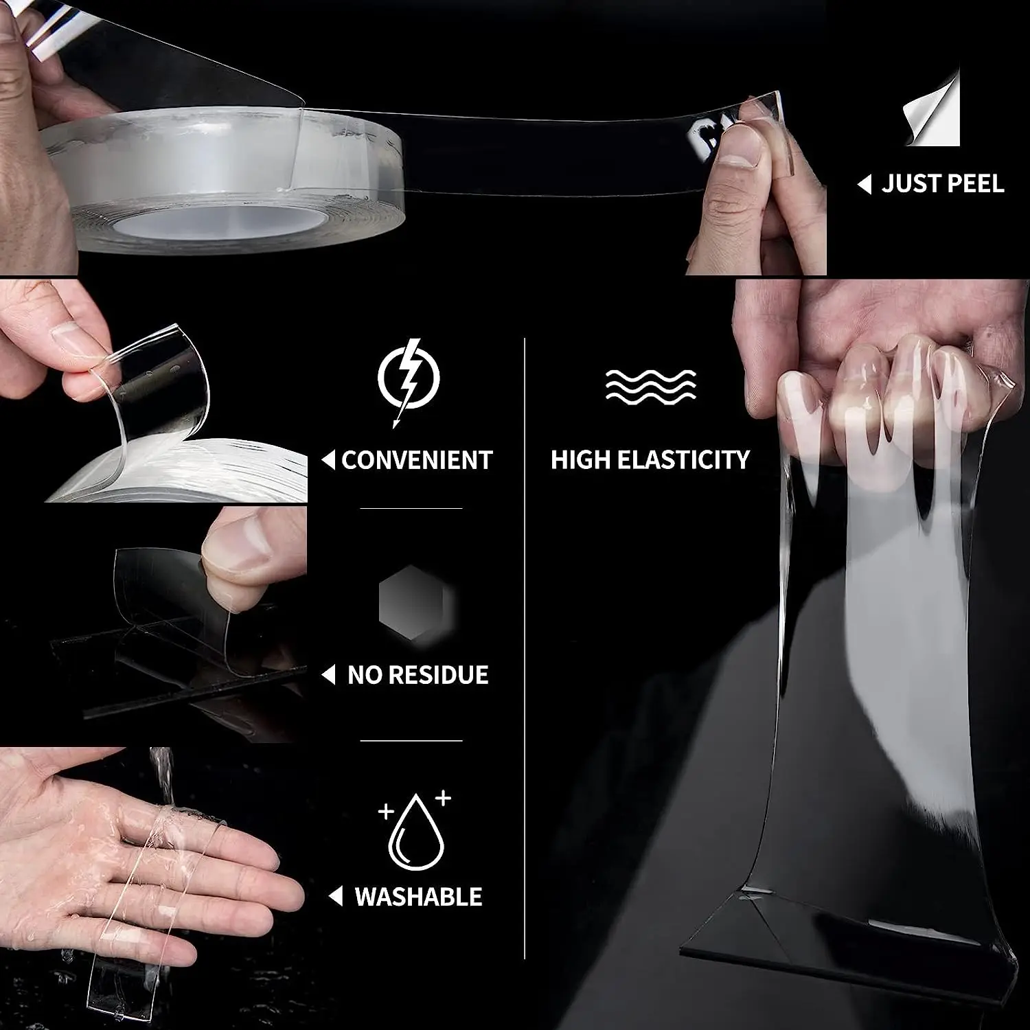 GRS BSCI ISO9001 Certified Factory Direct Supply Free Sample LOW MOQ Customization Ivy Grip Tape for Home Use