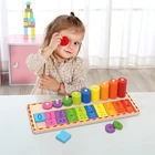 Toys Wooden Toy Hot Sale Intelligent Counting Stacker Wooden Educational Toys For Child