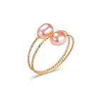 Ring Rings 2021 Popular Simple Female Natural Pearl Ring