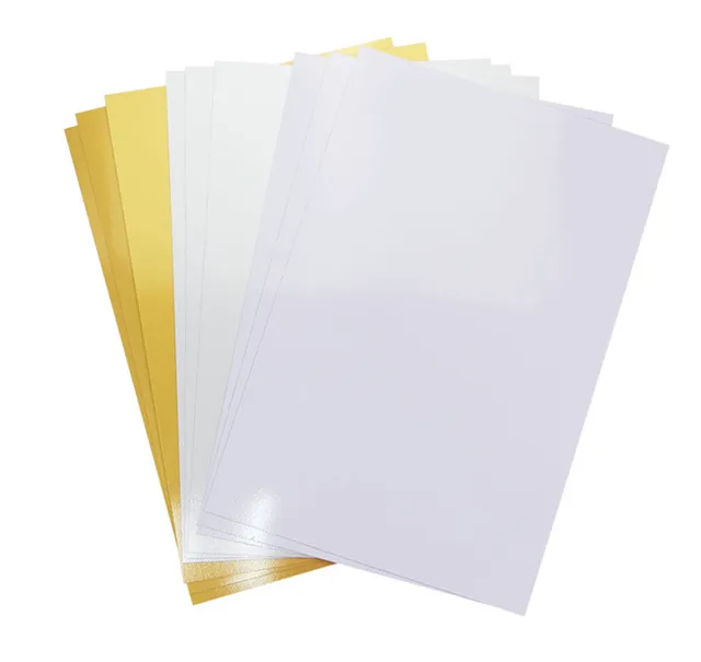 0.3mm Thick Inkjet Printable Pvc id card fusing sheet Size A4