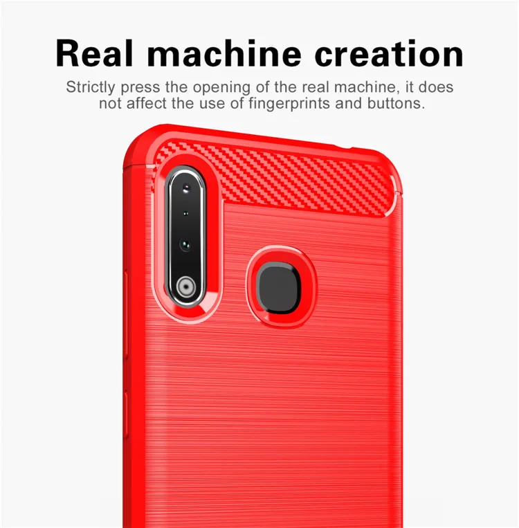 Soft TPU Shockproof Back Cover Mobile Phone Case For Samsung Galaxy A70E