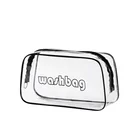 Travel Pvc Bag Pvcbag Custom High Quality Travel PVC Cosmetic Bag Waterproof Clear Transparent PVC Wash Bag