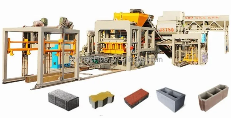 automatic cement brick machine