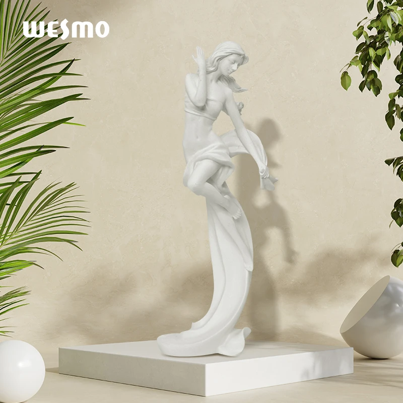 Nordic modern style valentine's day lovers statues luxury sculpture resin home decor for wedding gift art decor resin statue