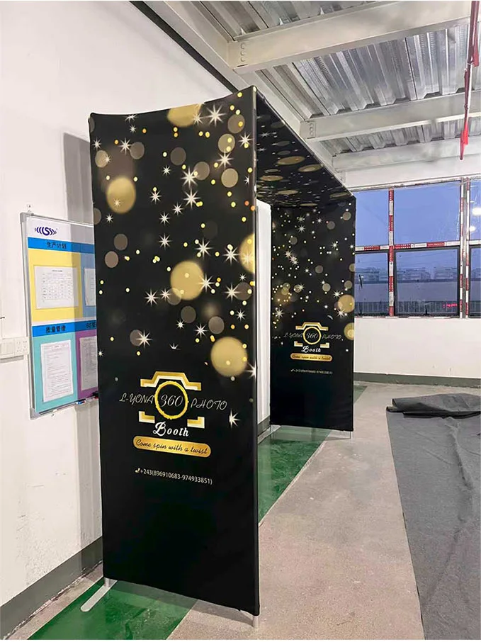 360 Overhead Photobooth Backdrop Display Stand for Decoration with RGB Light H974e33dae77749049b08776e9cdf9aa5O