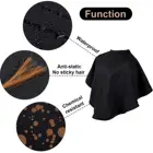 Beauty Cape Salon Apron Cape Client Women Beauty Custom Logo Spa Barber Short Salon Cape Shampoo Makeup Apron