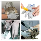 Puncture Gloves Puncture Resistant Gloves Anti Cut Level 5 PU Coated Cut And Puncture Resistant Gloves