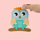 Cartoon 3D Wooden Jigsaw Puzzle Toys Cartoon Wholesale Customized Kids Self Assemble Educational Toys