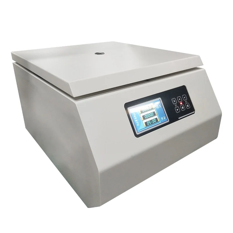 Large Volume 4x500ml Clinical Centrifuge with 4588xg Force and ISO13485 Certification for Serum Plasma Separation