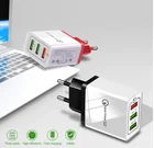 Charge Charger Cheaper QC3.0 3A Fast Charge 3 USB Port Wall Charger Phone USB Adapter Factory Price