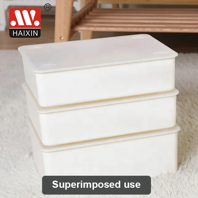 Storage Box for clothes Cube Plastic Oem Stackable Home Storage Boxes & Bins