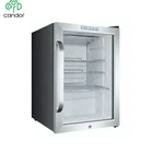 Factory Custom 62L Automatic-cooling Soft Drink Display Cooler Beer Can Fridge