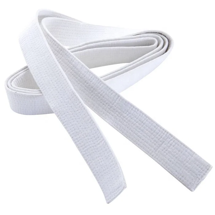 250 cm Professionale Cintura per Taekwondo Judo Bianco e Giallo. Karate Kinnart per Taekwondo 