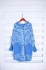 2021 Long Autumn And Winter Knitted Hooded Mink Fur Women's Coat