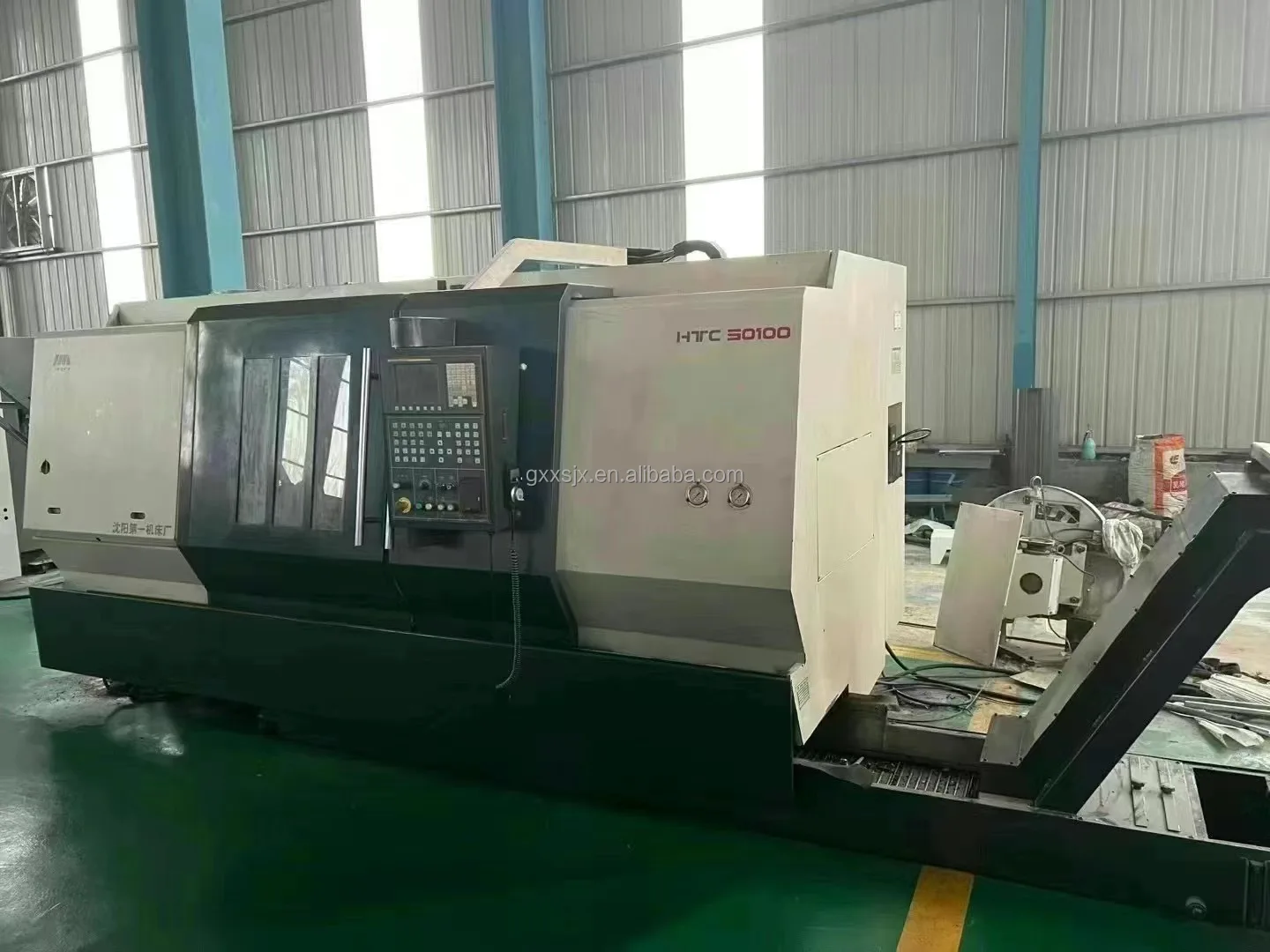 cnc slant bed lathe