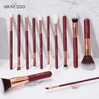 Makeup Set Brush Makeup Makeup Supplier OEM ODM Your Brand Private Label Degradable Antibacterial Makeup Brush Set