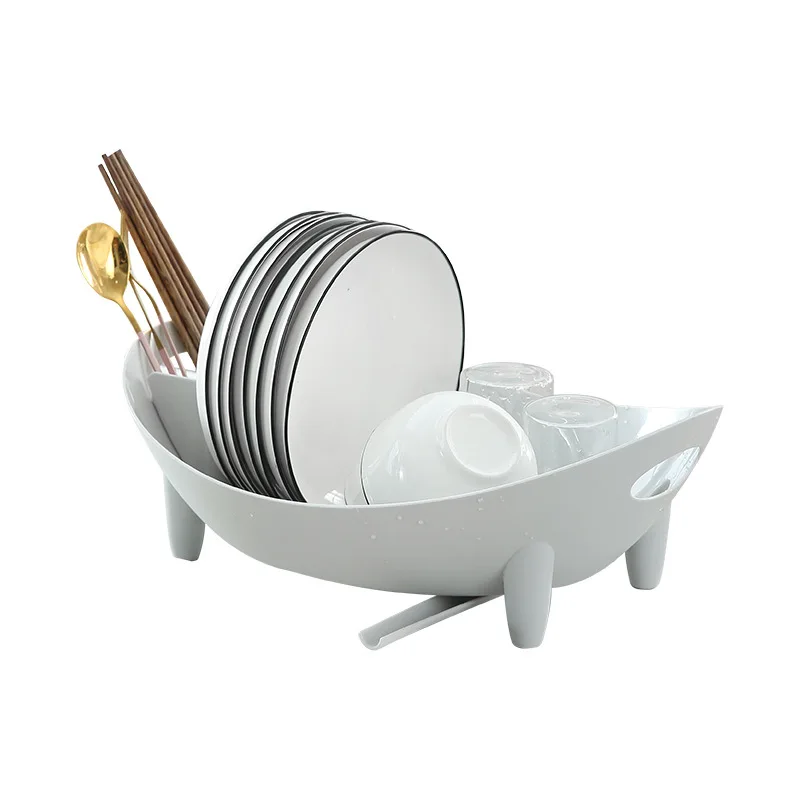 Multi Function Organizer Dish Drying Rack Kitchen Cutlery Storage Bowl Cup Spoon Vegetable Drainer