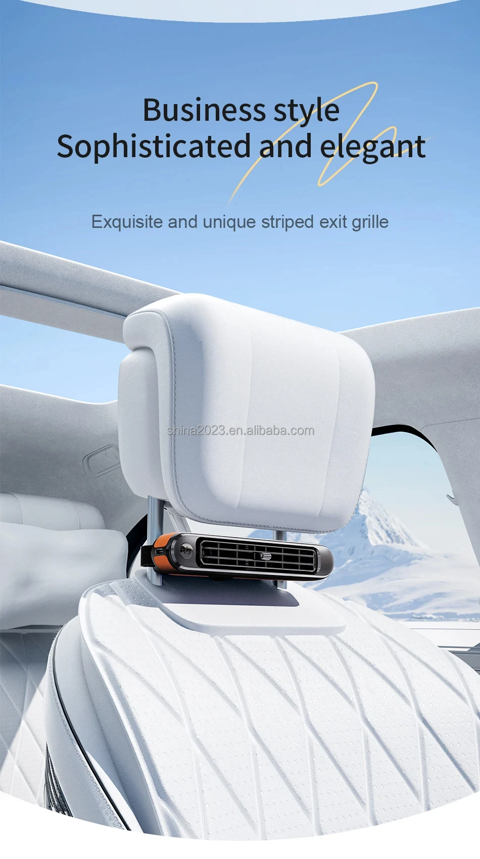 Cf04 Car Seat Fan, 5V, Plastic - detail 16