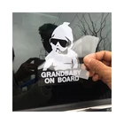 Window Sticker Custom Colors Cut Out UV Vinyl Resistance Transfer Window Car Bumper Sticker