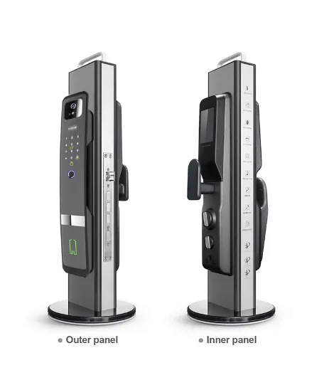 2024 latest 3D Face Recognition Smart finger print padlock Lock Security Smart WiFi Automatic Door Lock smart padlock